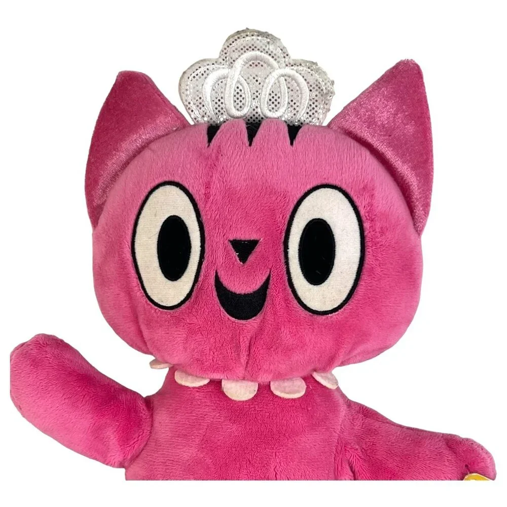 Kohl’s Cares for Kids Ballet Cat lPush 14” Pink Stuffed Animal‎ Toy With Crown